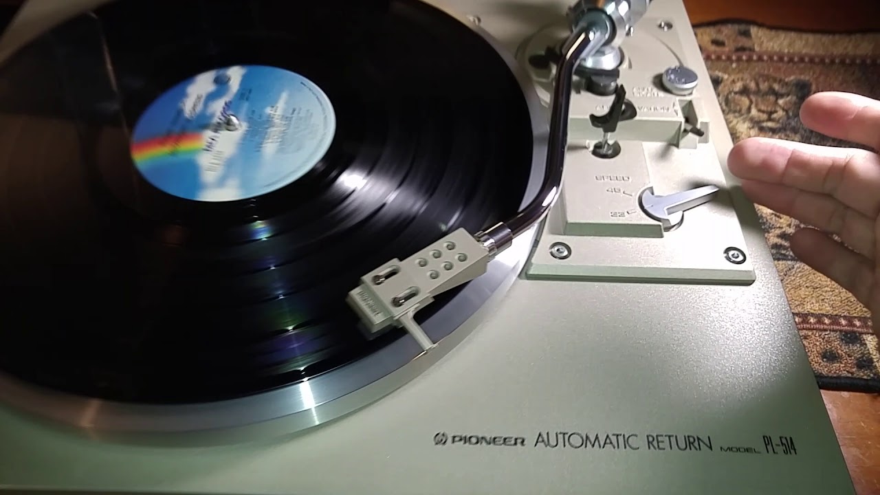 Pioneer PL 514 Semi Auto Belt Drive Turntable