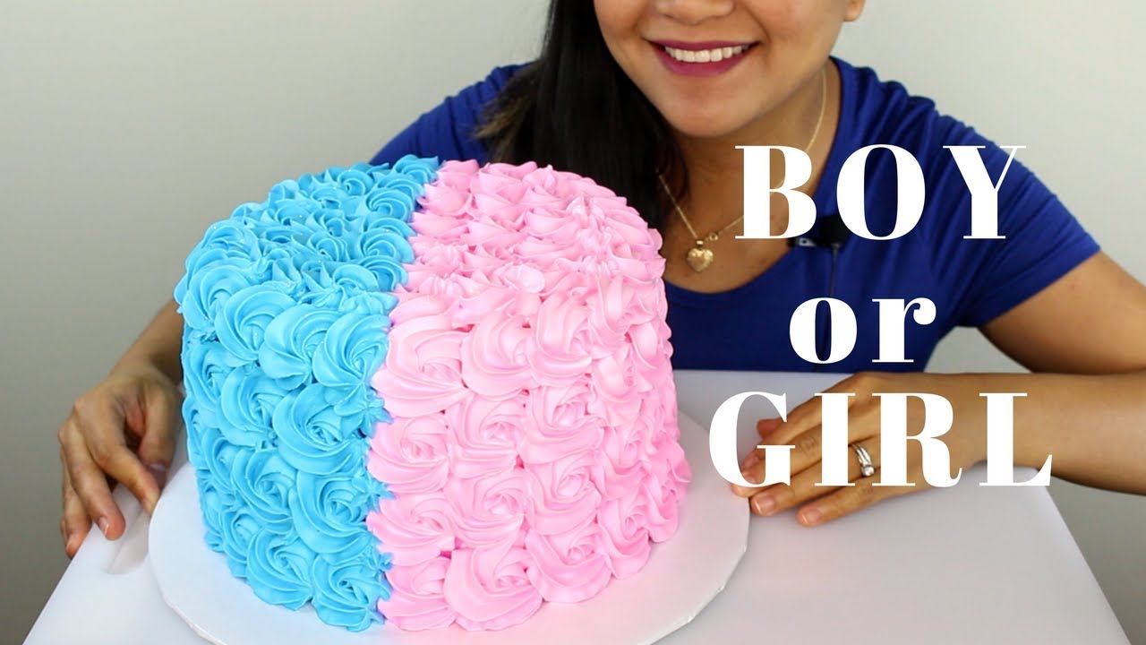 Gender Reveal Rosette CAKE ASMR (WHISPERING and EATING SOUNDS)