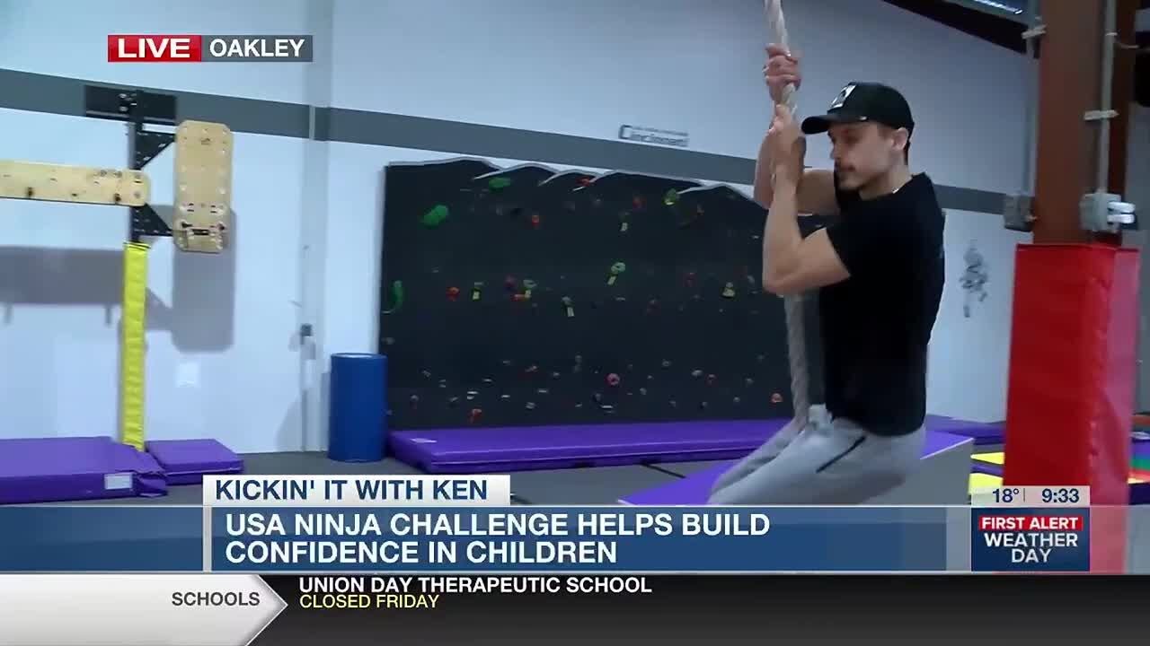 Kickin' it with Ken: USA Ninja Challenge helping build confidence in kids