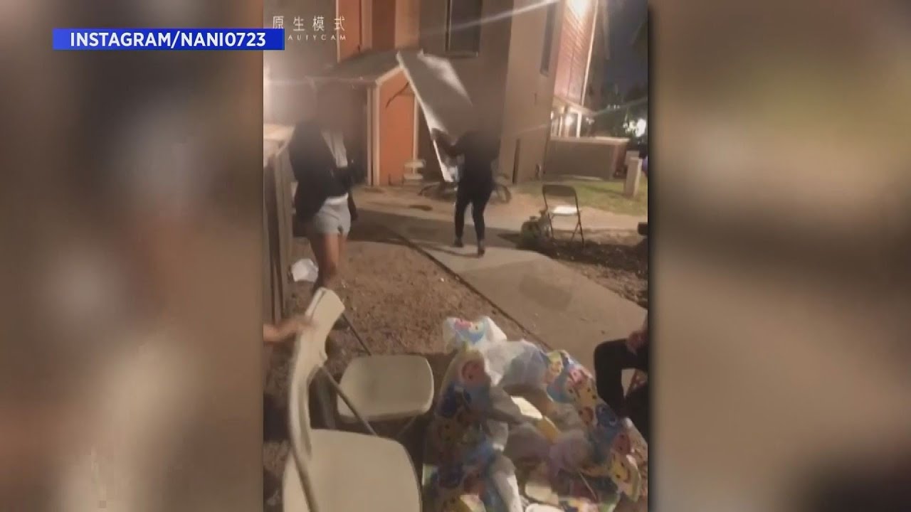 3-year-old birthday party trashed