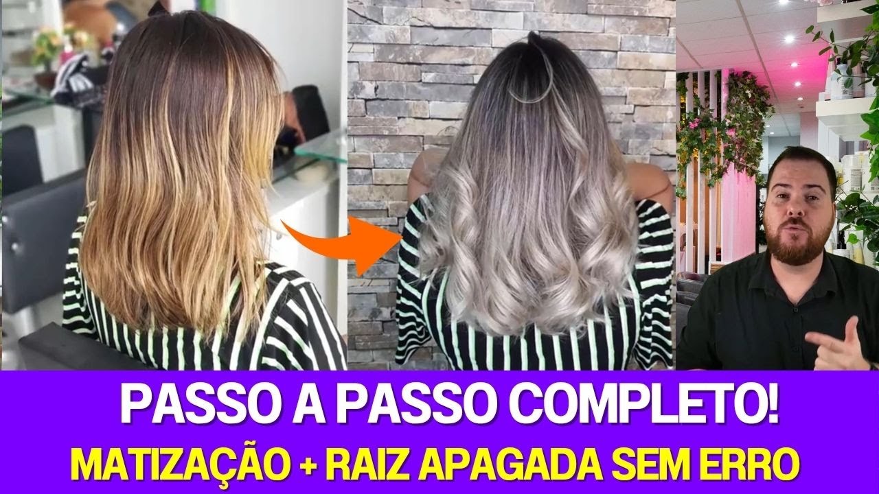 Curso Mechas Express Aula 6 - Como fazer a finalização da Técnica ICE Blonde