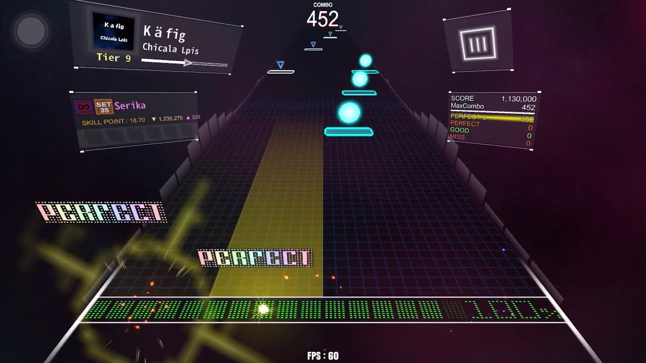 Käfig / Tier 9 / DanceRail3 譜面確認