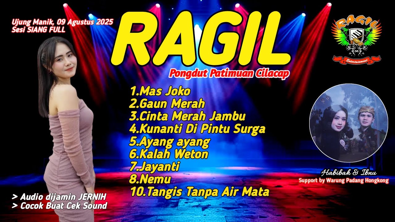 MAS JOKO - TANGIS TANPA AIR MATA - KOPLO DANGDUT 2025-- RAGIL PONGDUT