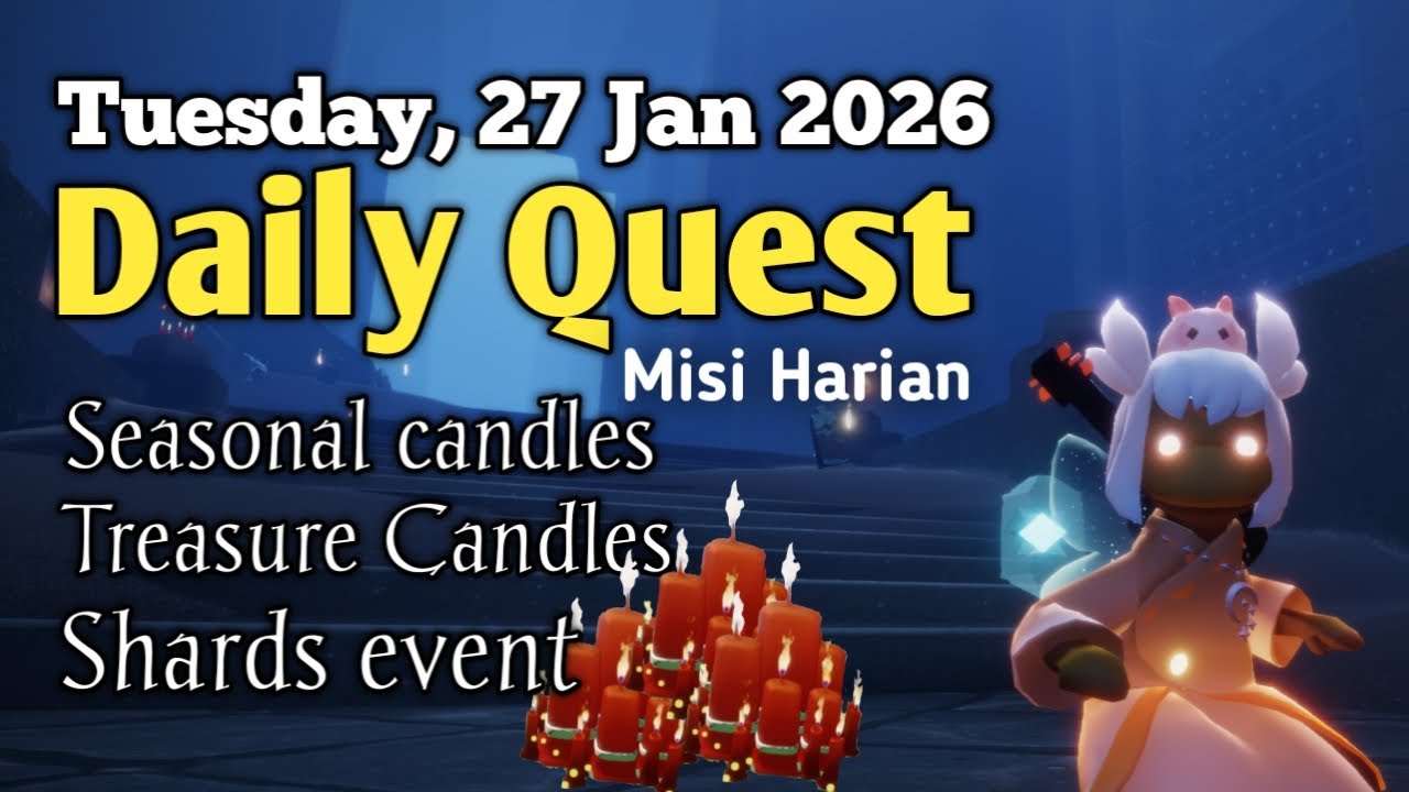 Sky Daily Quest today - Vault of Knowledge 27 jan 2026 | Sky Children of the Light | Sandwichies Ch