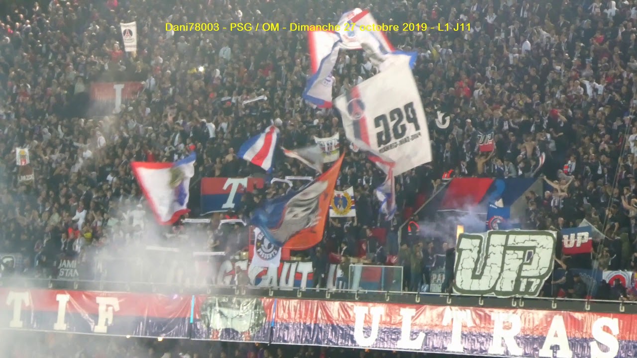 PSG / OM 27.10.2019 : 4-0 (L1 J11) 6/6 : Ambiance Auteuil Boulogne