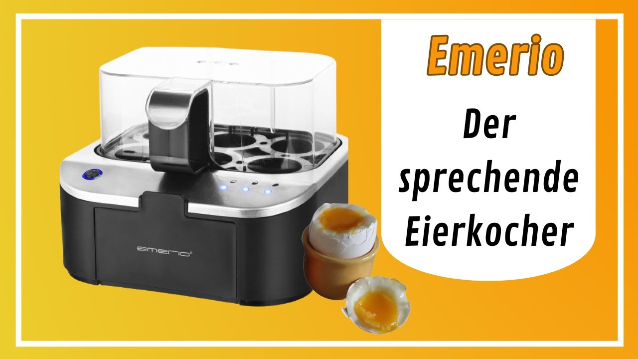 EMERIO, der sprechender Eierkocher | Endlich das perfekte Ei ?