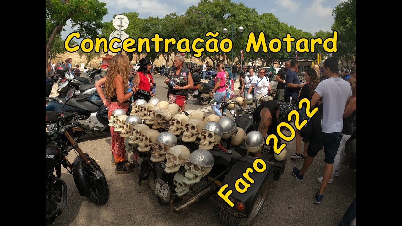 Desfile da concentração motard de Faro 2022