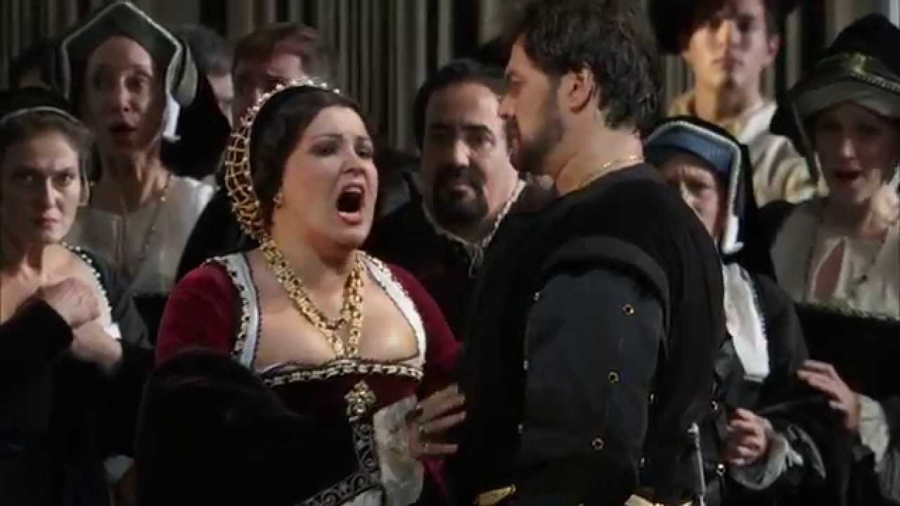 Anna Bolena: Act I Finale -- Anna Netrebko (Met Opera)