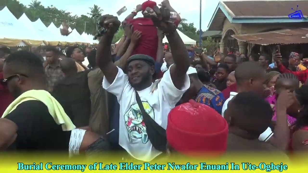Burial Ceremony of Late Mr. Peter Nwafor Enuani in Ute Ogbeje. 4(IETV)