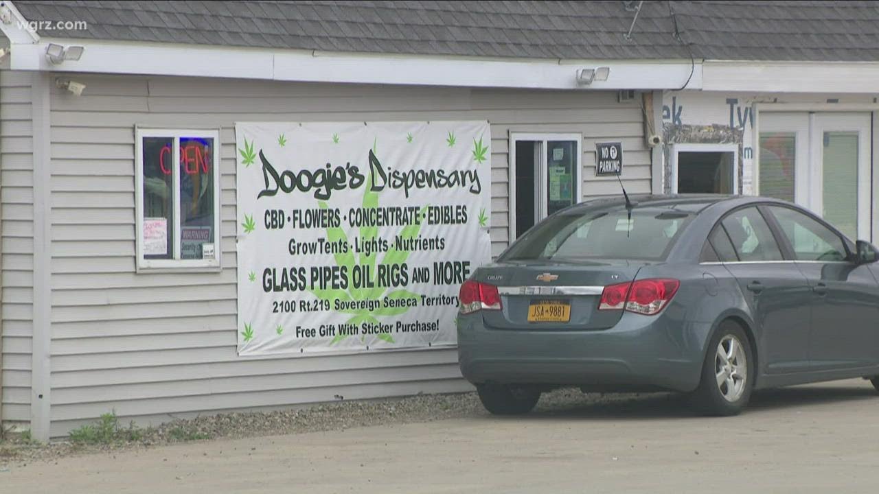 Pot dispensaries open on Seneca territory
