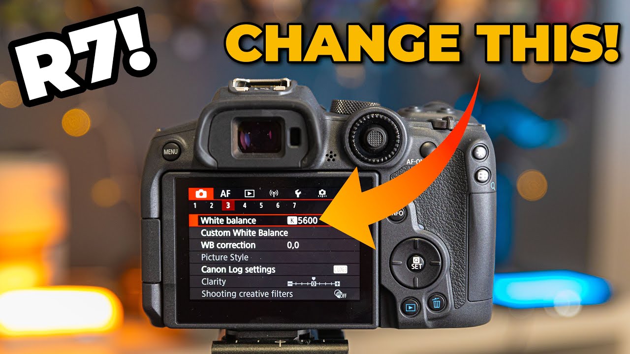 Лучшие настройки для Canon R7!