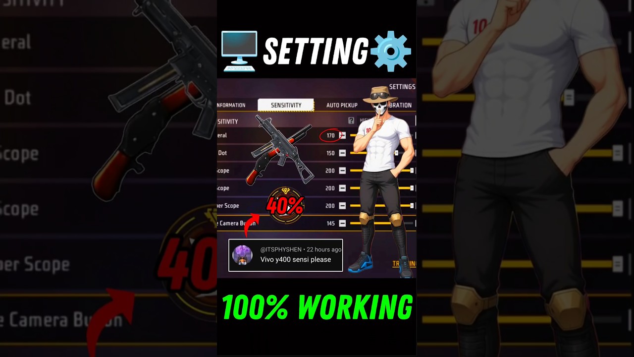 Free Fire Headshot setting 2026 ⚡ Best Sensitivity Settings ⚙️| Sensitivity + Hud Settings Free Fire