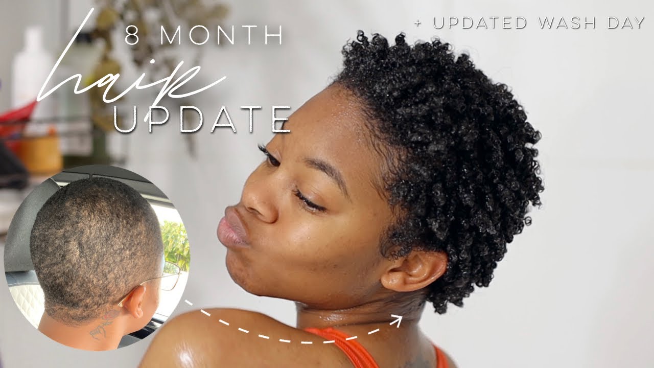 8-Month Hair Growth Update! | Wash Day Routine + Current Fave Products | Natural Hair Journey EPI. 8