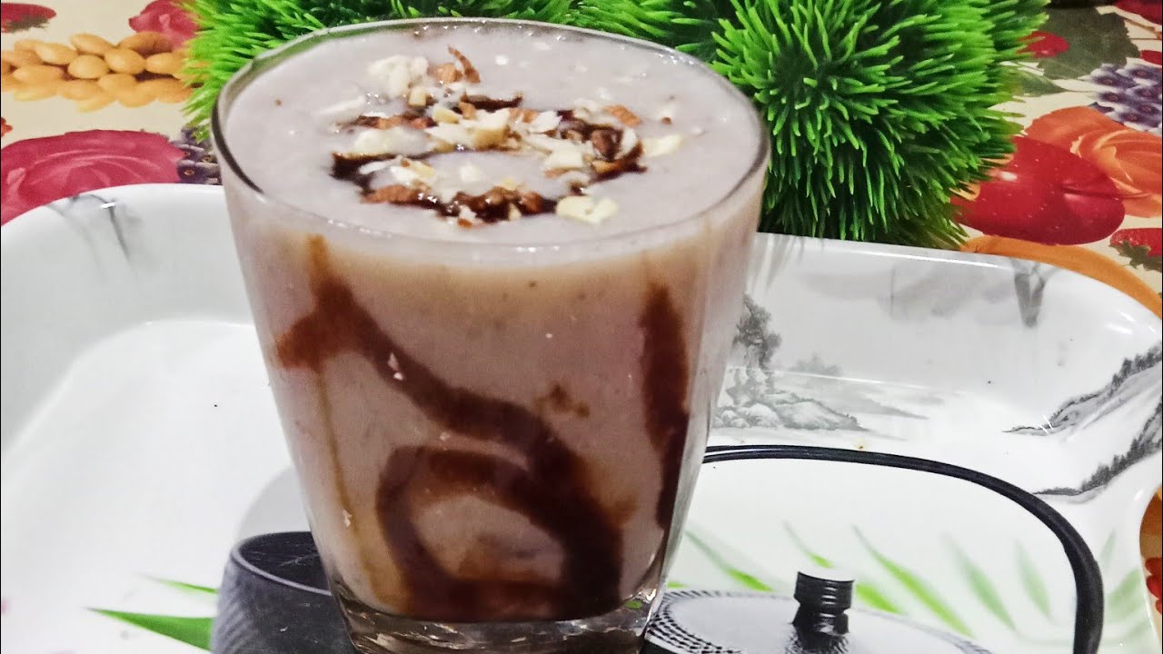 chocobananashake#breakfast#fullofenergy#sweetandtasty#MSlife