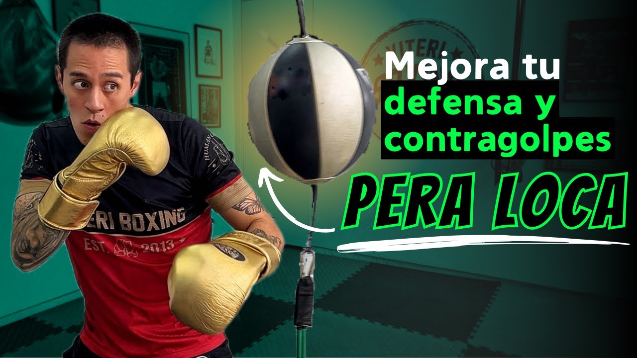 EL MEJOR implemento para BOXEO 🤯 La Pera Loca para DEFENSA y CONTRAGOLPES | VITERI BOXING