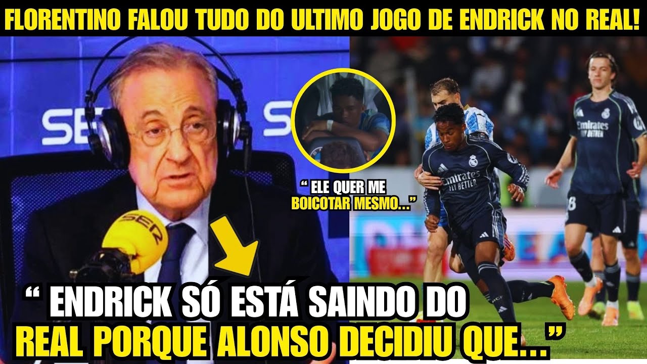 🚨EITA! OLHA A DECLARAÇÃO DO PRESIDENTE DO REAL APÓS ENDRICK SALVAR REAL DE MAIS UMA DERROTA!