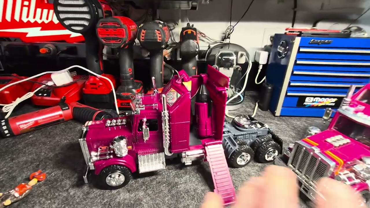 M.a.s.k rhino the loyal subjects comparison toy truck