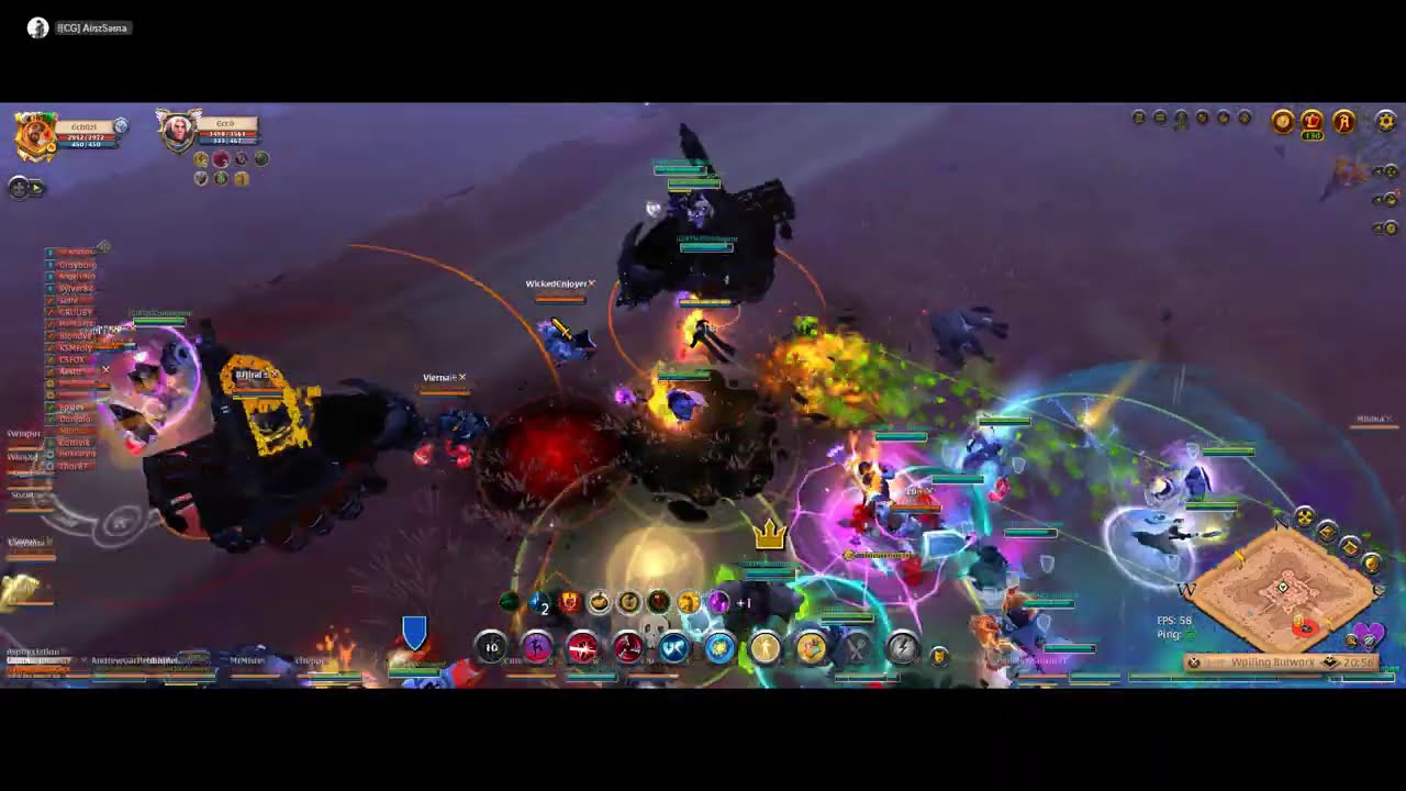 Contingent vs MILFGAARD Lifecurse ZVZ Albion Online