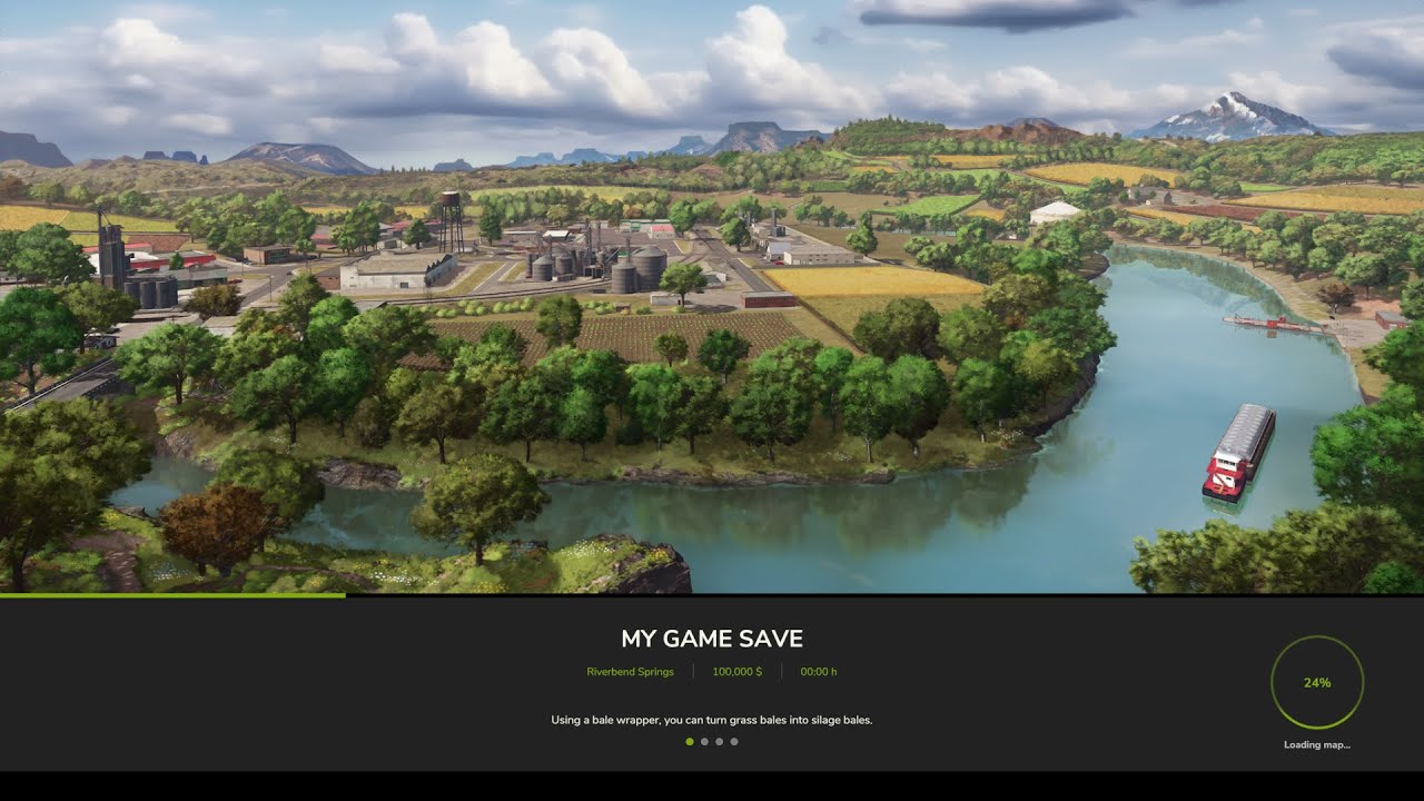 Riverbend Springs map edit and save game file