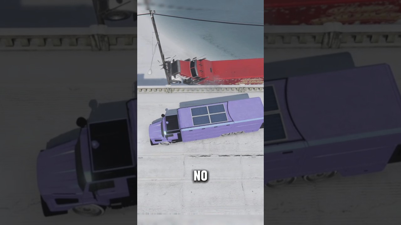 ОШИБОЧНЫЙ рождественский грузовик GTA!!