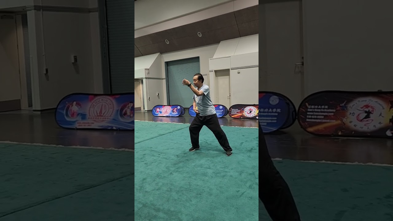 朱天才教缠丝功 2024 US Golden State International Wushu Championship
