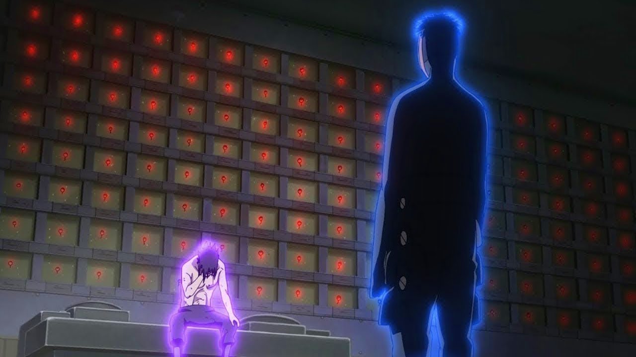 Sasuke se implanta los ojos de Itachi y consigue el Mangekyou Sharingan Eterno