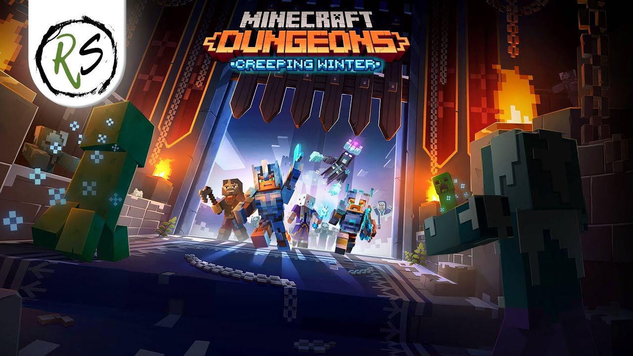MINECRAFT DUNGEONS ➤ СУРОВАЯ ЗИМА - ДАЙ ОТПОР МОРОЗУ (без комментариев) ➤ CREEPING WINTER