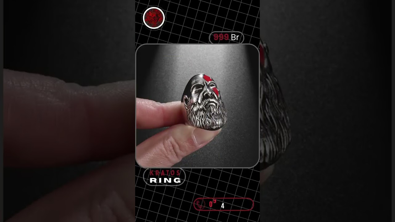 god of war KRATOS ring for men. 0944002552/0941137781#ethiopia #fyp #ring #jewelry #g