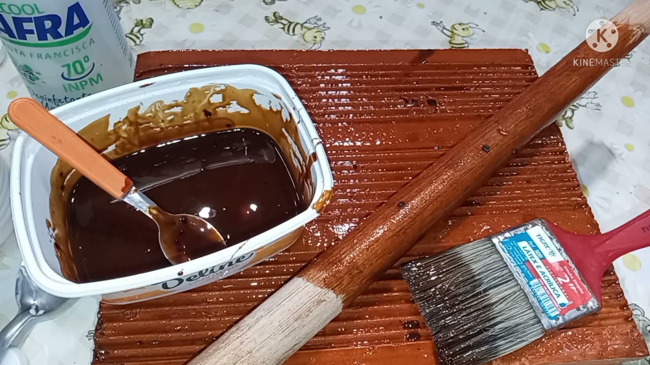 verniz caseiro nunca mais voc&ecirc;s v&atilde;o querer compra verniz depois desse v&iacute;deo verniz para madeira