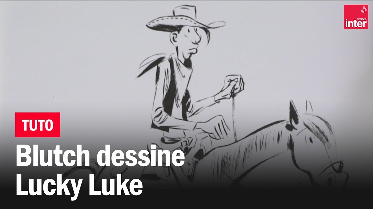 Bande dessinée - Comment dessiner Lucky Luke dans 