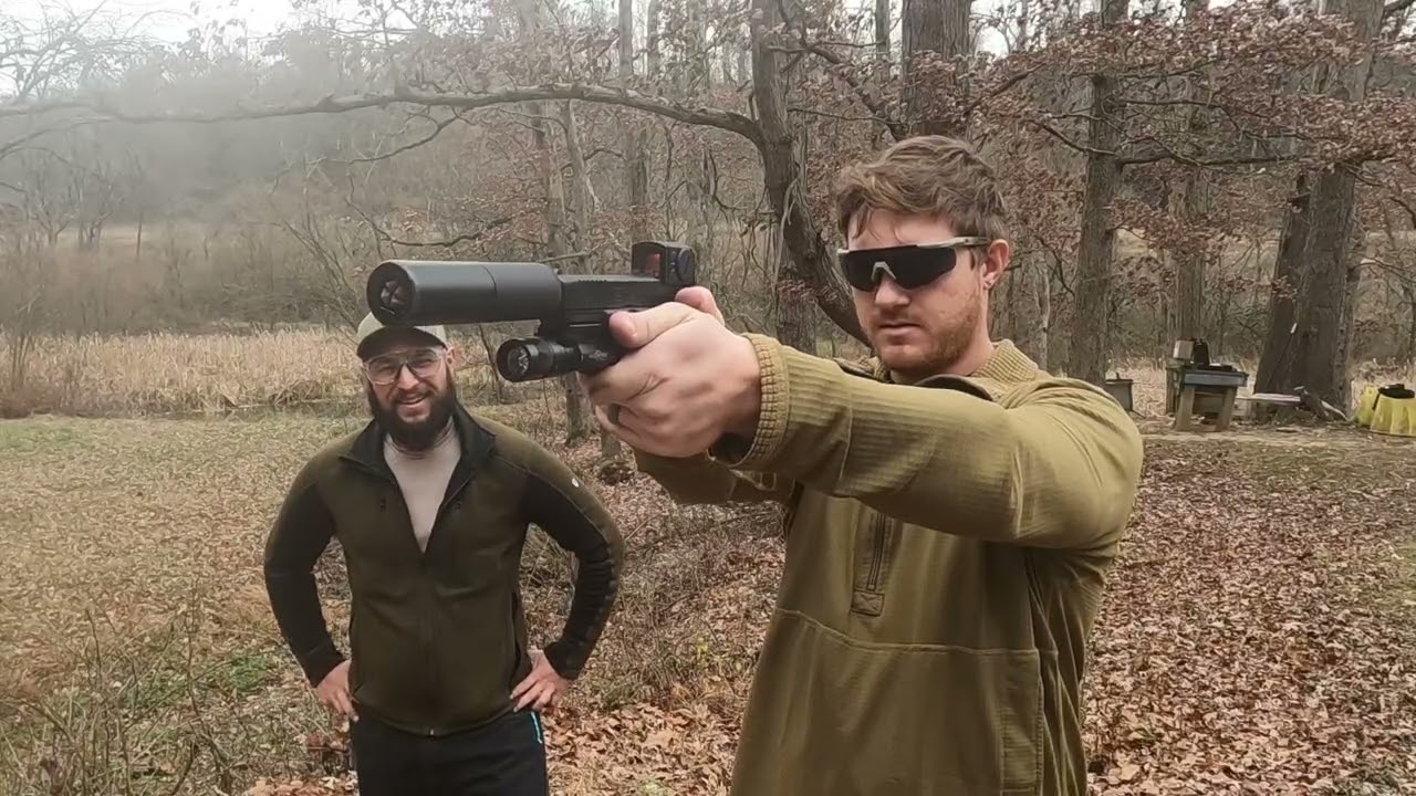Испытание на прочность глушителя после протирания (Hush Puppy)