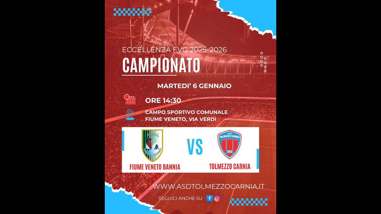 Fiume Veneto - Tolmezzo 0-1