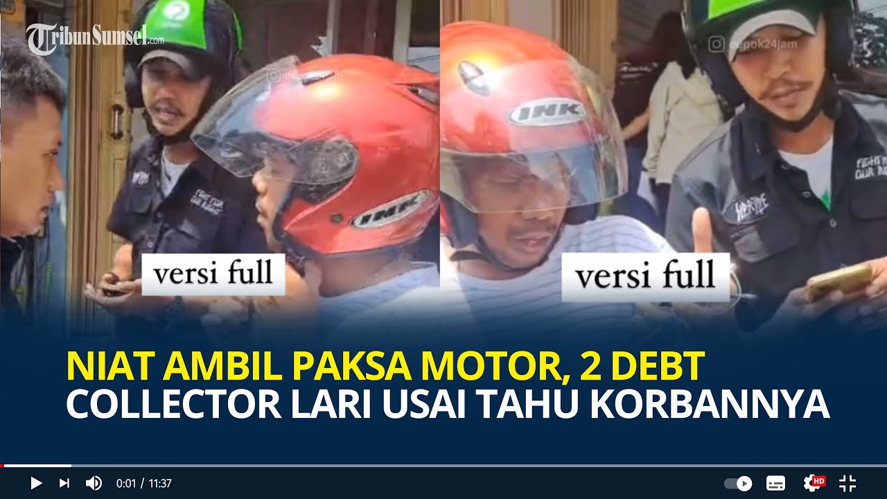 Niat Ambil Paksa Motor Pasutri, 2 Debt Collector Lari Terbirit-birit Usai Tahu Korbannya TNI