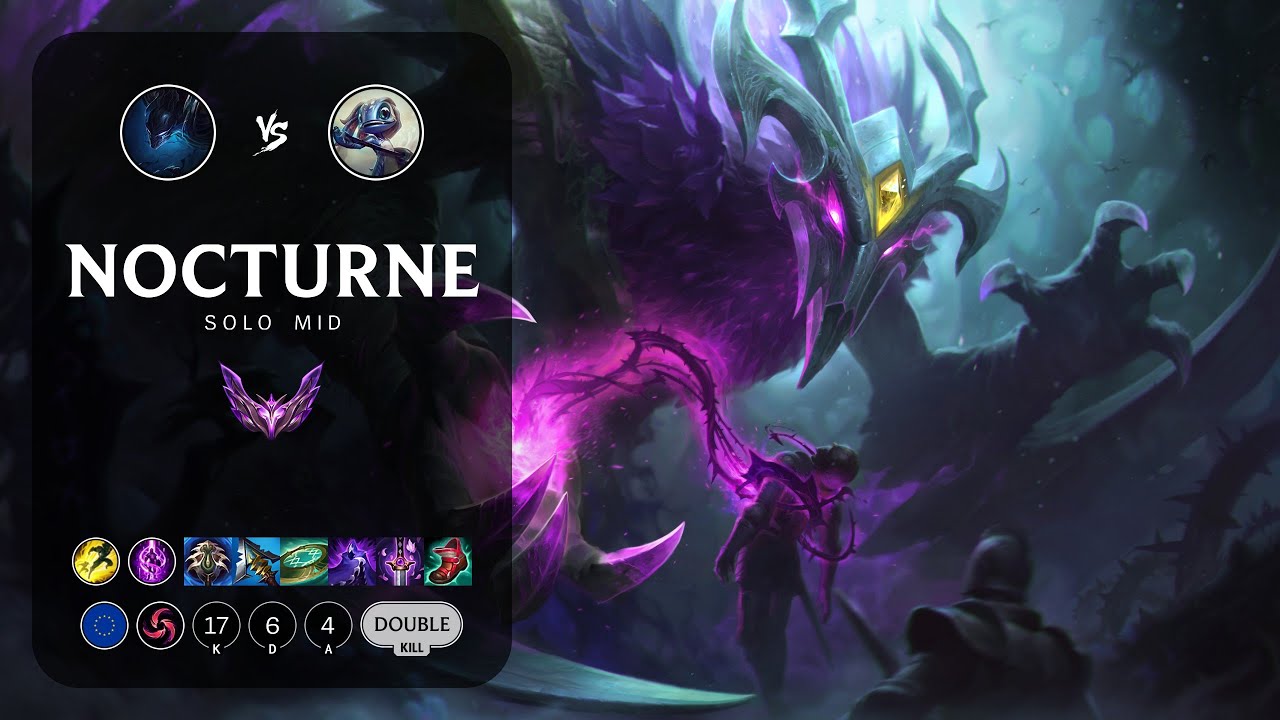 Nocturne Mid vs Fizz - EUW Master Patch 14.1