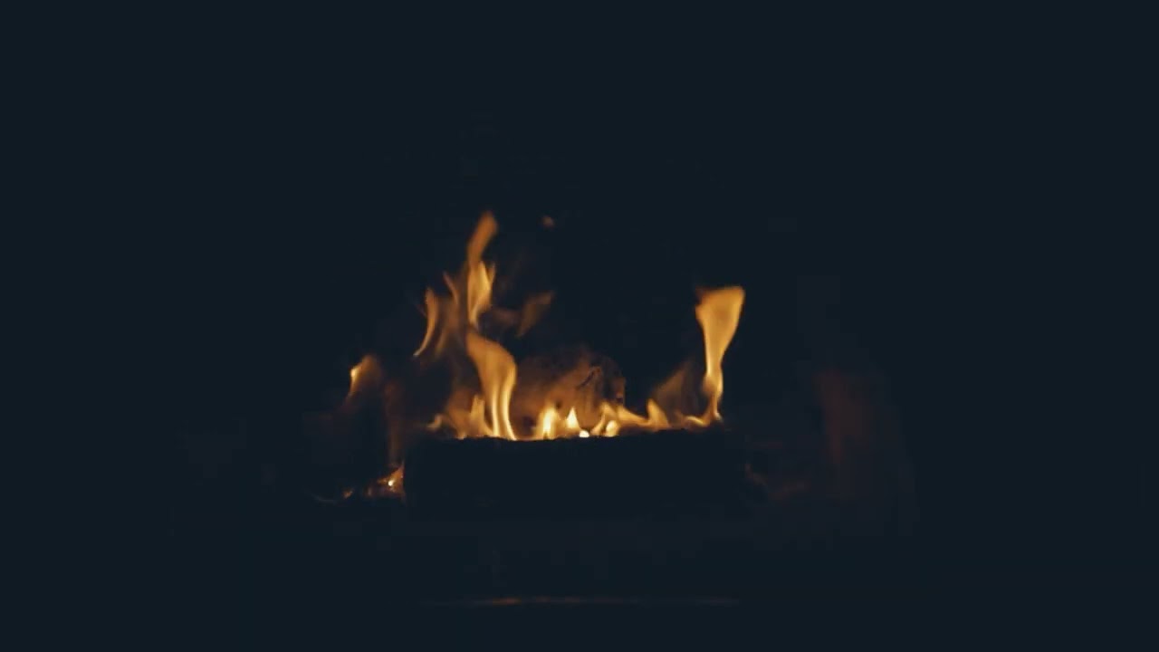 Calm Night Fire Sounds for Peaceful Focus 🔥 8 Hours &bull; Pure Fireplace &bull; Sleep, Relax, Chill, No Music