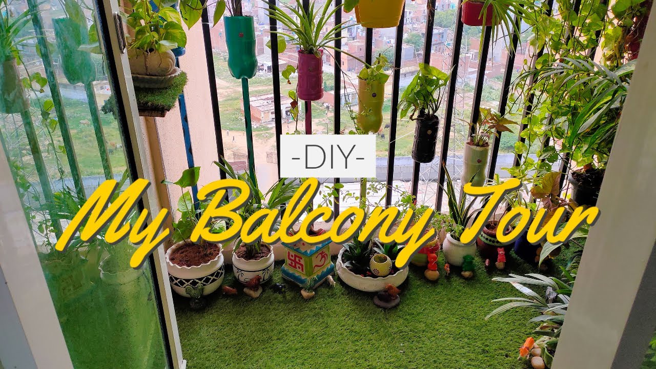 My Balcony Tour 5 | Balcony Makeover | balcony idea | Small Balcony Garden | DIY Balcony Garden