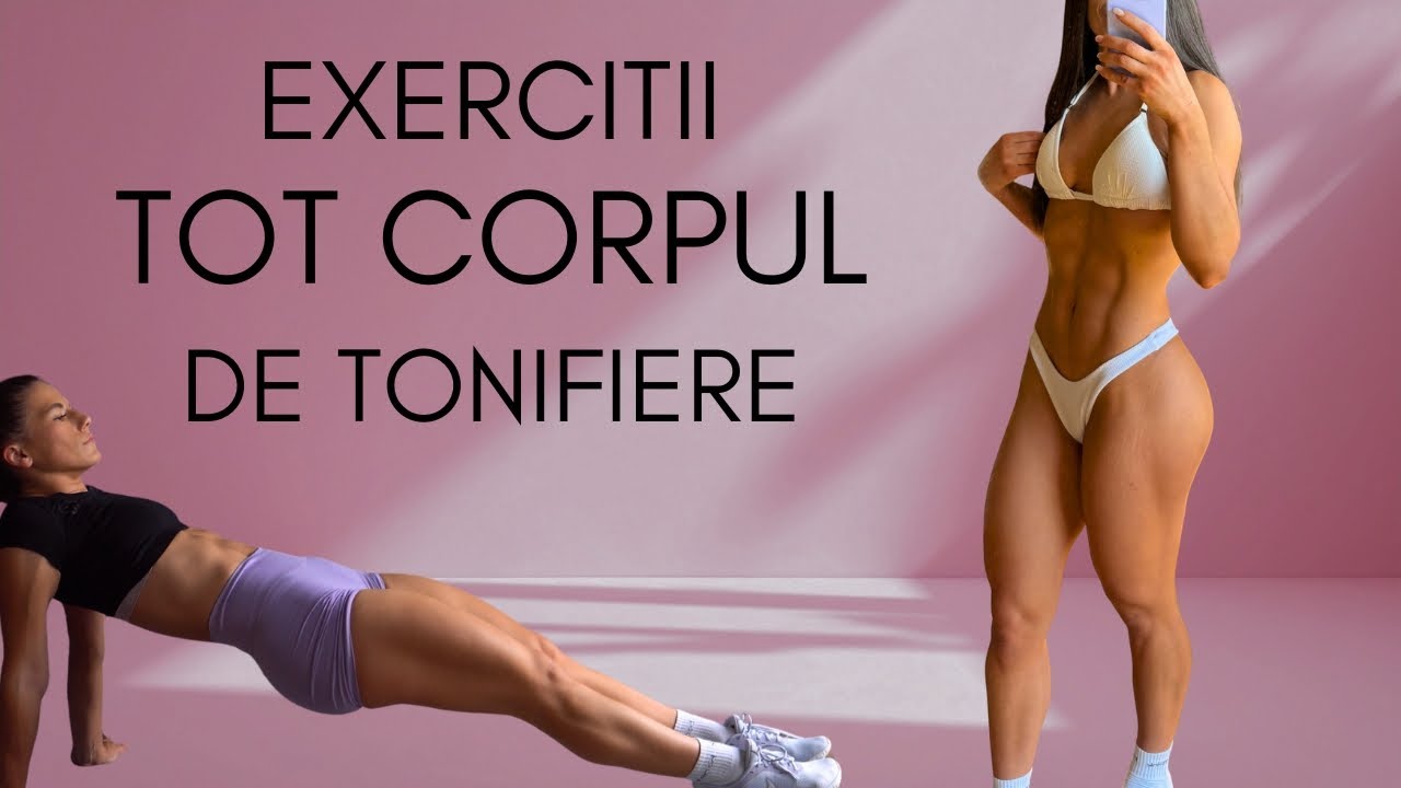 10 DE MINUTE ANTRENAMENT PENTRU TOT CORPUL ACASA - Exercitii Fara Echipament