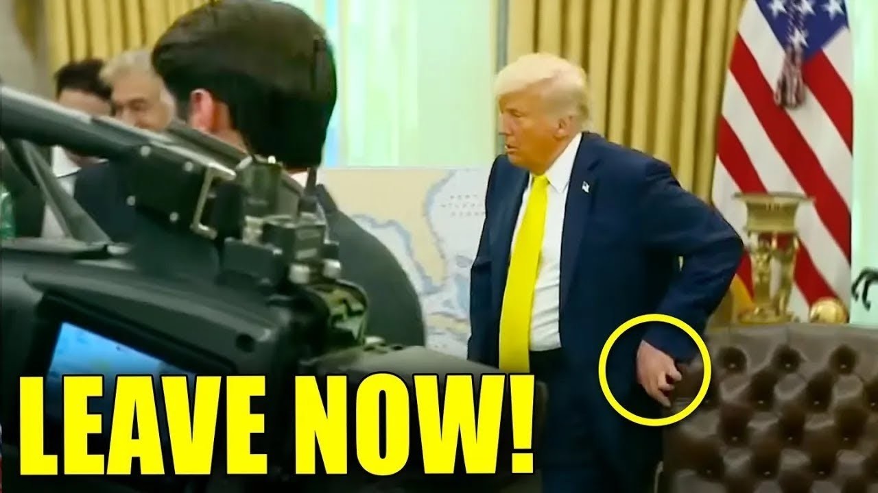 Reporters RUSHED AWAY as Trump SNAPS at Female Reporter!