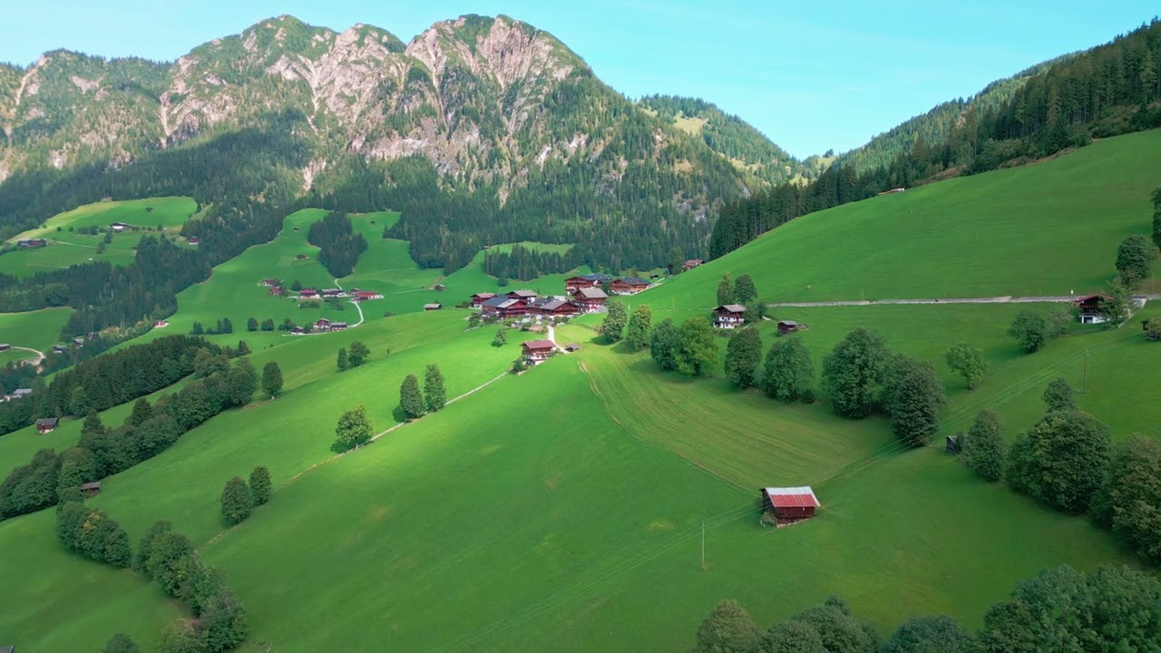 Alpbach Austria 4K  | Drone Footage