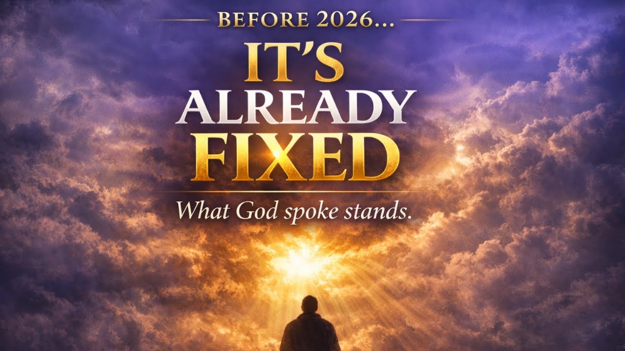 2026… It’s Already Fixed | What God Spoke, No Storm Can Mix | New Year’s Prophetic Anthem