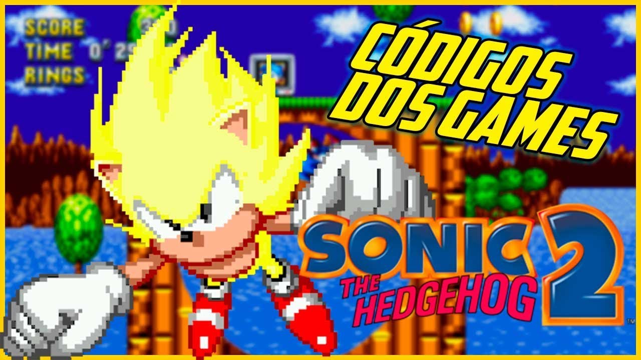 Códigos dos Games - Super Sonic e final secreto no Sonic 2 do Mega Drive