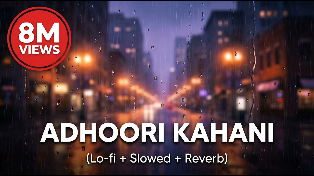 Adhoori Kahani | ❤️  #HindiLofi #EmotionalSong #SadSong #HeartTouchingSong #HindiSong #LofiVibes