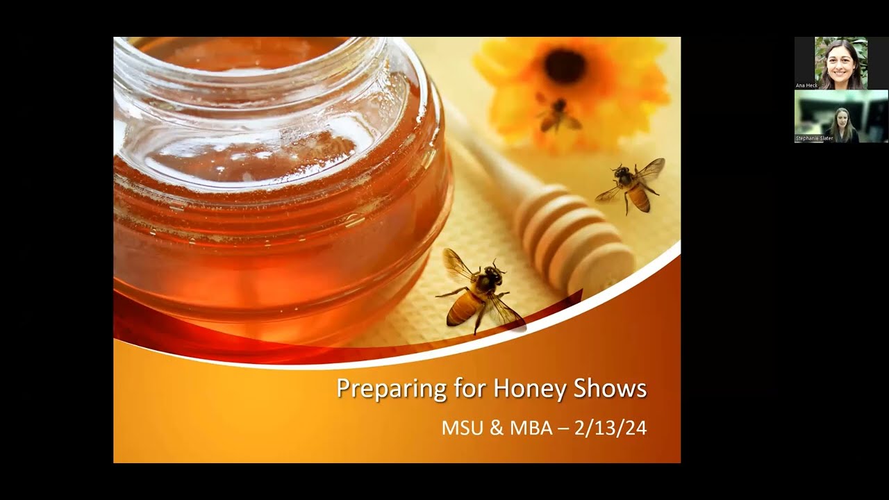 Preparing Honey Show Entries with Stephanie Slater