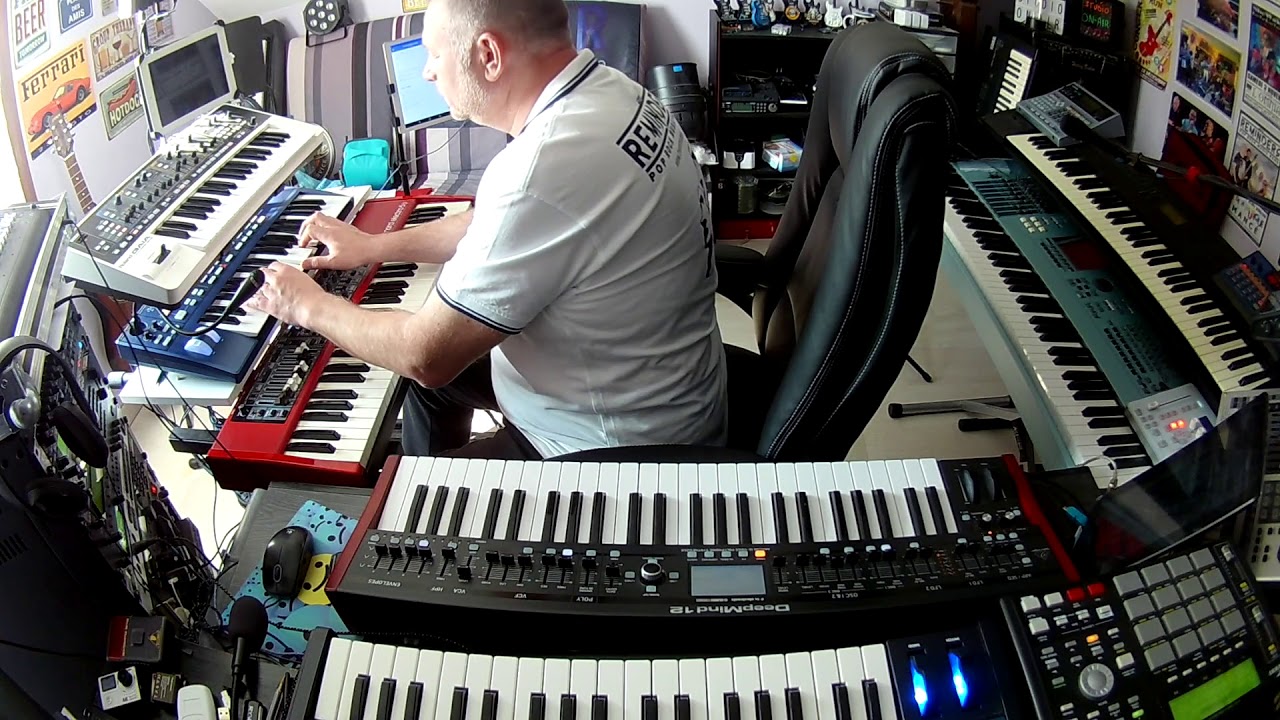 Pink Floyd - Coming back to life - Keyboard cover