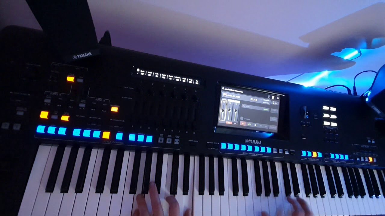 Umberto Tozzi - Я люблю вас *Yamaha GENOS*