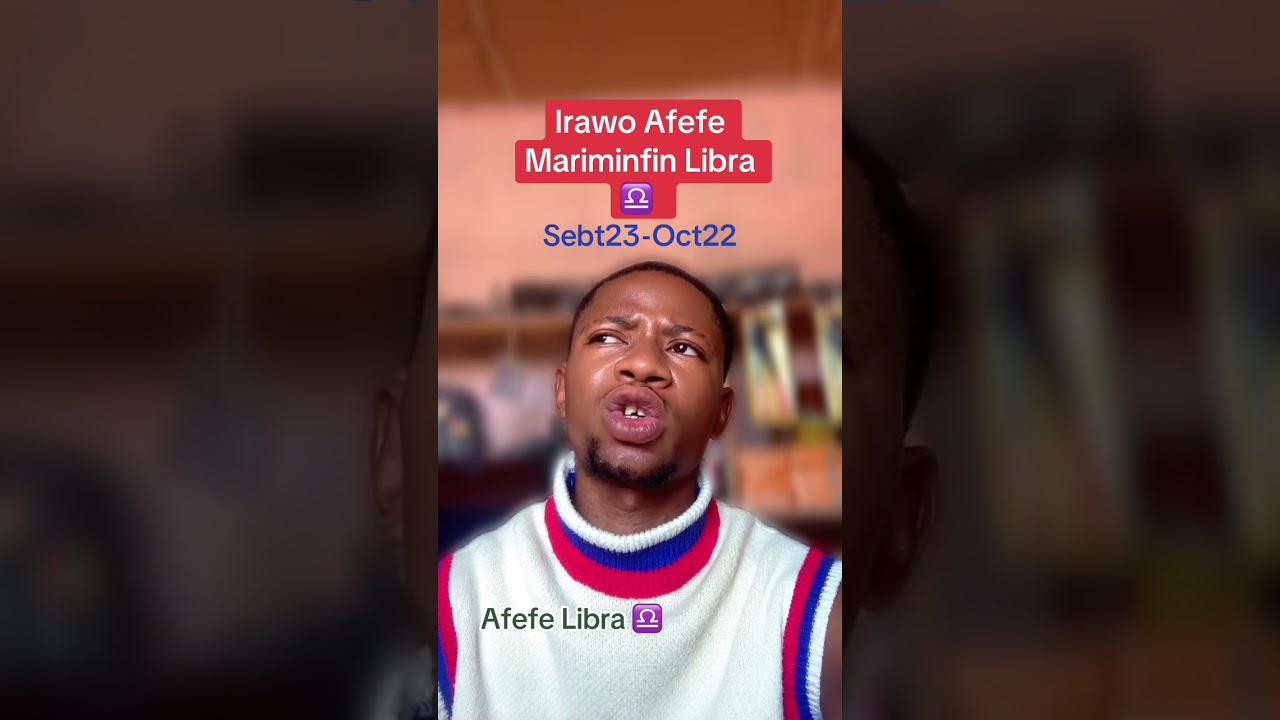 Irawo Afefe Libra ♎️ (Marimifin) #trending #viralvideo #libra #zodiac