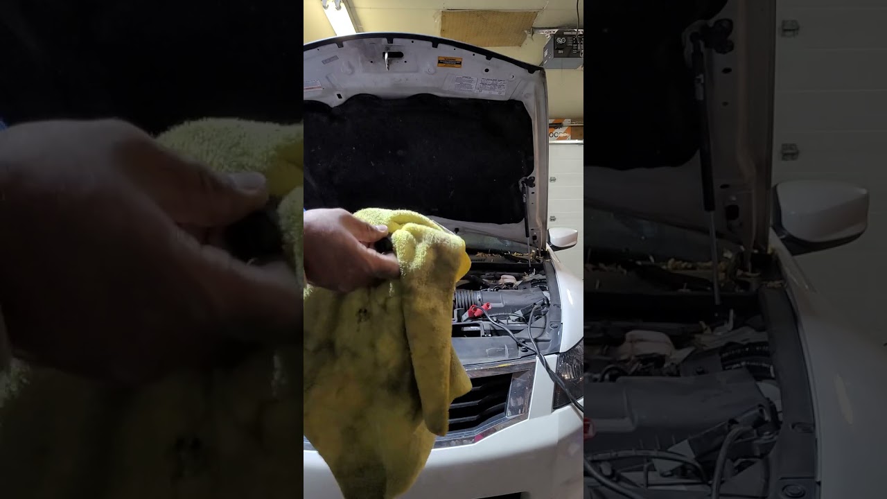 Honda 3.5L V6 (accord) pcv cleaning (due to high oil consumption) - Actually worked for me!