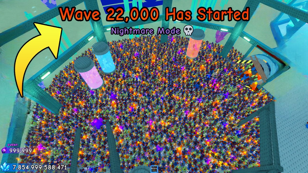 Я выжил 22000 волн в режиме &laquo;Кошмар&raquo; в Survive Zombie Arena
