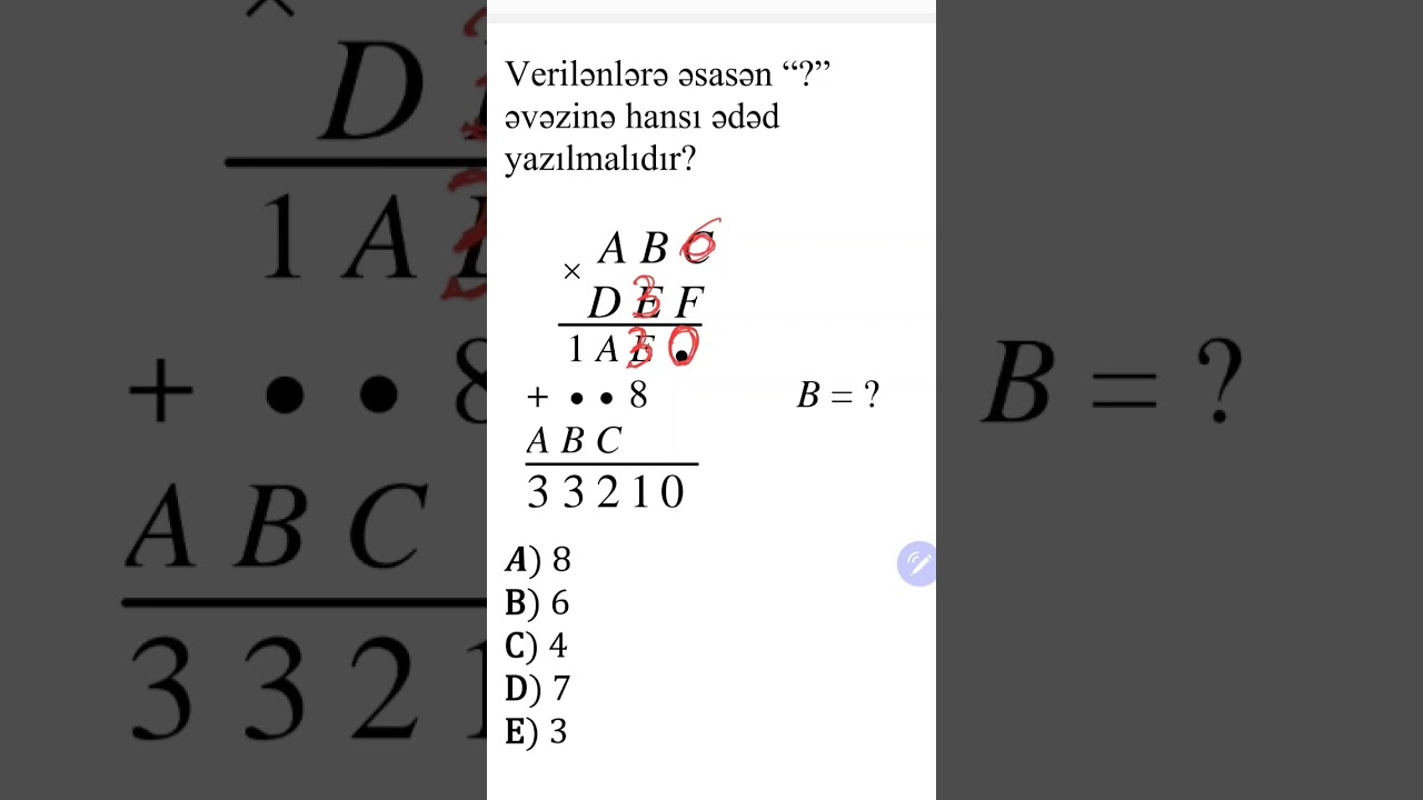 izahlı Məntiq Sualları. B-ni tapıb rəylərə yazın :) #magistrol #mentiq #magistr