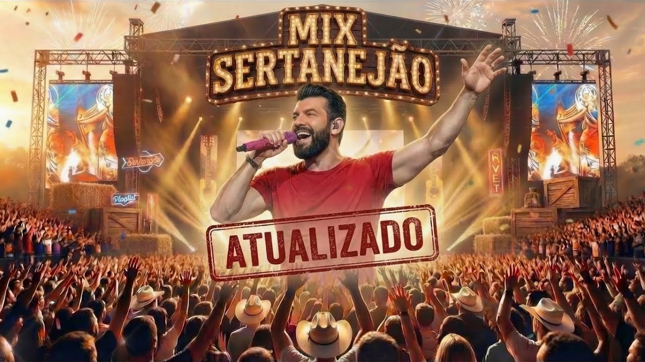 [PLAYLIST] MIX SERTANEJÃO ATUALIZADO – SÓ PEDRADA EM UMA SEQUÊNCIA 🔥🎶